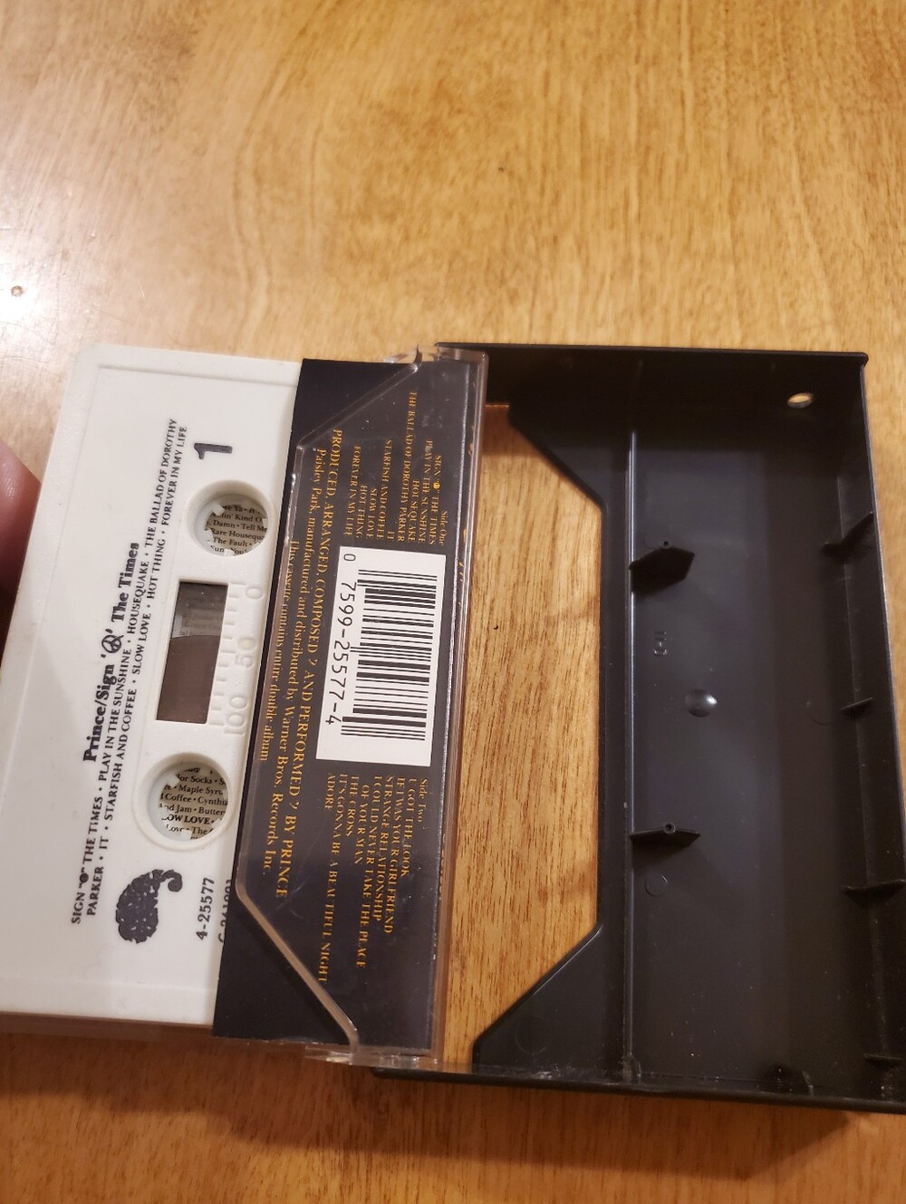 Prince - Sign 'O' the Times (Cassette, 1987) Tape - Picture 4 of 4